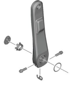 Shimano Manivelle FC-R8100-P gauche 160 mm