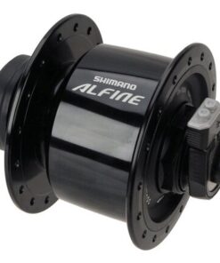 Shimano Moyeu à dynamo ALFINE DH-S501 100 mm Center-Lock 32-trous 6V/3.0W SR noir