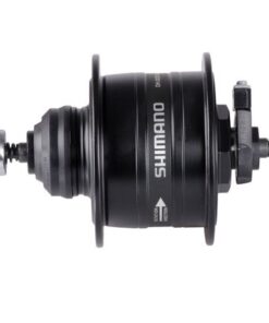 Shimano Moyeu à dynamo DH-3D37 100 mm Center-Lock 32-trous 6V/3.0W SR noir