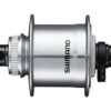 Shimano Moyeu à dynamo DH-UR705 100 mm Center-Lock 36-trous 6V/3.0W 12 mm argent