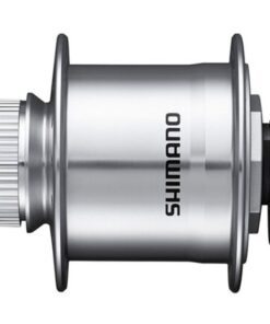 Shimano Moyeu à dynamo DH-UR705 100 mm Center-Lock 32-trous 6V/3.0W 12 mm argent