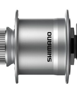 Shimano Moyeu à dynamo DH-UR708 100 mm Center-Lock 32-trous 6V/3.0W 15 mm argent