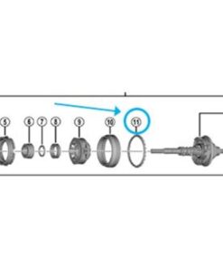 Shimano Bague à billes SG-C3001-7C 3/16"x26