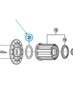 Shimano Entretoise pour body FH-6600