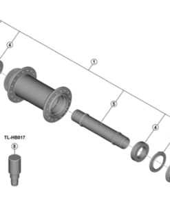 Shimano HB-M9210 embout droit