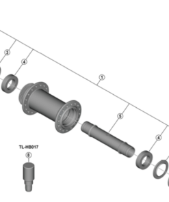 Shimano HB-M9210 embout gauche