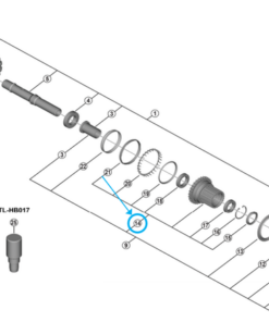 Shimano Body FH-M9210-B