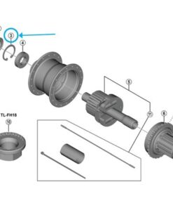Shimano anneau d'arrêt FH-U6060