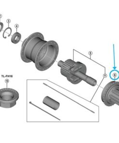 Shimano Body unité FH-U6060