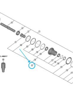 Shimano Body unité FH-TM9210-B
