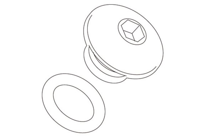 Shimano Ecrou de l'huile SG-S700 noir Shimano Ecrou de l'huile SG-S700 noir