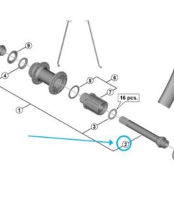 Shimano Axe WH-RS170