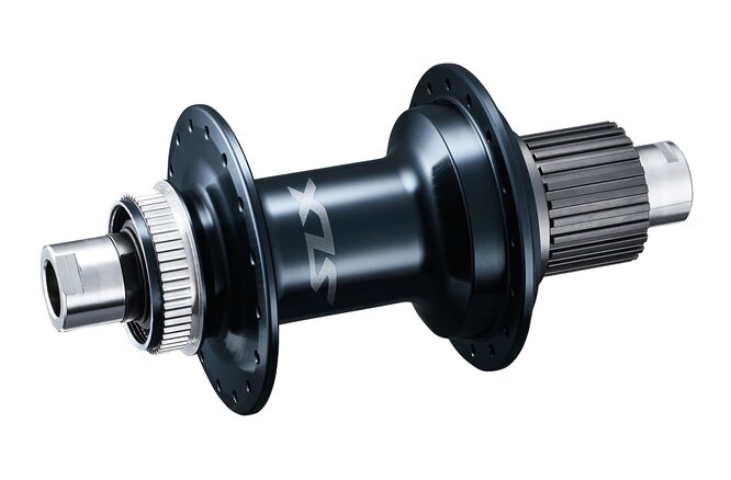 Shimano Moyeu arrière SLX FH-M7110 12-vitesses Micro Spline 148 mm 28-trous 12 mm Center-Lock Shimano Moyeu arrière SLX FH-M7110 12-vitesses Micro Spline 148 mm 28-trous 12 mm Center-Lock