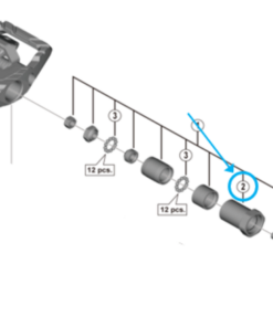 Shimano  cône PD-M8120 droite