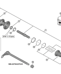 Shimano Joint FH-M9111
