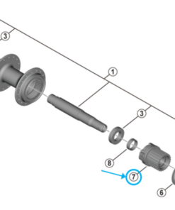 Shimano Body FH-MT410