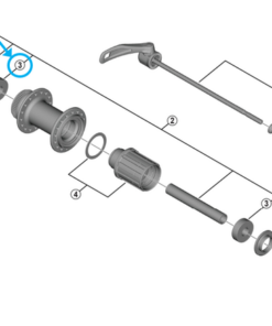 Shimano Roulements industriels FH-QC400