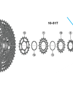Shimano Pignon CS-M9200/8200 10 dents C