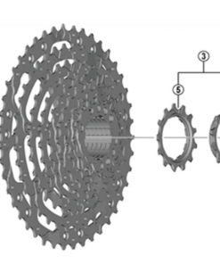 Shimano Entretoise CS-LG400-11