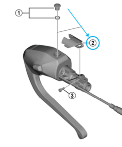 Shimano capuchon de fixation ST-R9180 L