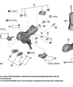 Shimano Plaquette de type ST-U6030 gauche avec vis