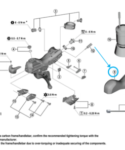 Shimano Repose-main ST-U6030 noir