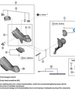 Shimano Plaquette de type BL-U2030 gauche