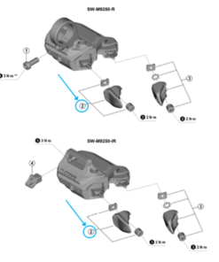 Shimano unité de levage SW-M9250-R/IR X