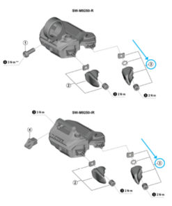 Shimano unité de levage SW-M9250-R/IR Y