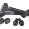 Shimano Adaptateur SM-MA avant Standard> ostmount 180 mm avec vis/fil box
