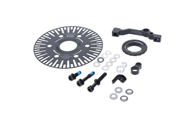 Shimano Kit de fixation de capteur ABS BS-SS310-C IS avant 160>180 Center-Lock Shimano Kit de fixation de capteur ABS BS-SS310-C IS avant 160>180 Center-Lock