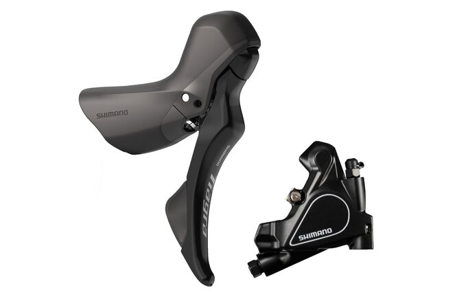 Shimano Set frein à disque TIAGRA BR-RS405 avec ST-R4020 arrière Shimano Set frein à disque TIAGRA BR-RS405 avec ST-R4020 arrière