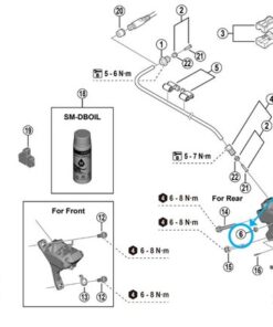 Shimano BR-U6030 capuchon de ventilation