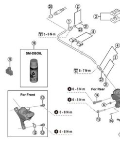 Shimano BR-RS785 vis de purge avec joint
