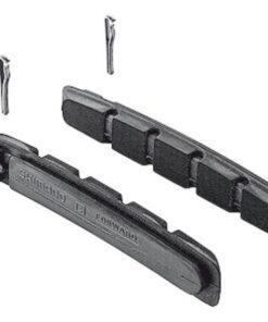 Shimano Gommes de frein M70R2 +1 mm pour les jantes en aluminium avec vis de fixationn paire