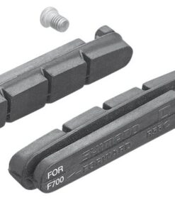 Shimano Gommes de frein R55C4 pour les jantes en aluminium avec vis de fixationn paire