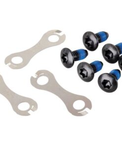 Shimano Vis de fixation de disque 6 pcs. avec plaquettes