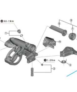 Shimano Levier BL-M9220 droite