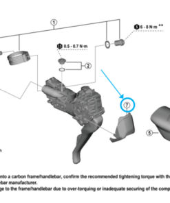 Shimano Couverture BL-RX825
