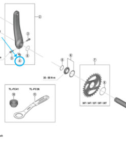 Shimano Plaque FC-M8100