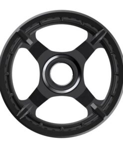 Shimano Plateau STEPS CR-ET600 38 dents 50 mm ligne de chaîne avec 2 x protège-chaîne