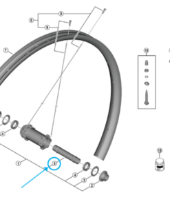 Shimano axe WH-M9200-F15