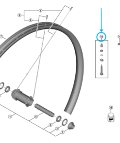 Shimano valve WH-M9200