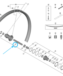 Shimano axe WH-M9200-R12