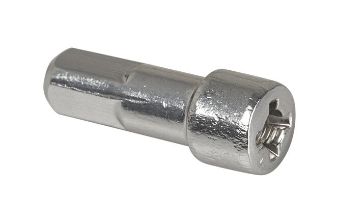 Shimano Nipple de rayon WH-RS10 argent Shimano Nipple de rayon WH-RS10 argent