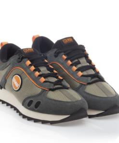 Colmar Shoe Men Travis Sport Umby 065 khaky green-black-orange 39