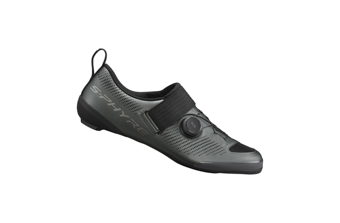 Shimano Men Tri SH-TR9 S-PHYRE chaussures SPD-SL matte gunmetal 41 Shimano Men Tri SH-TR9 S-PHYRE chaussures SPD-SL matte gunmetal 41