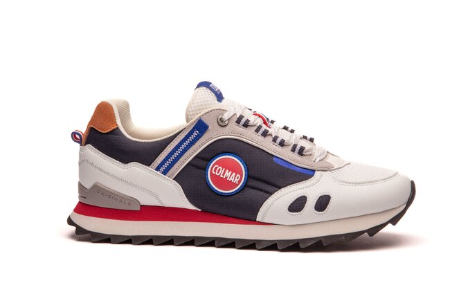 Colmar Shoe Men Travis Sport Dual 017 navy/white/red 42 Colmar Shoe Men Travis Sport Dual 017 navy/white/red 42