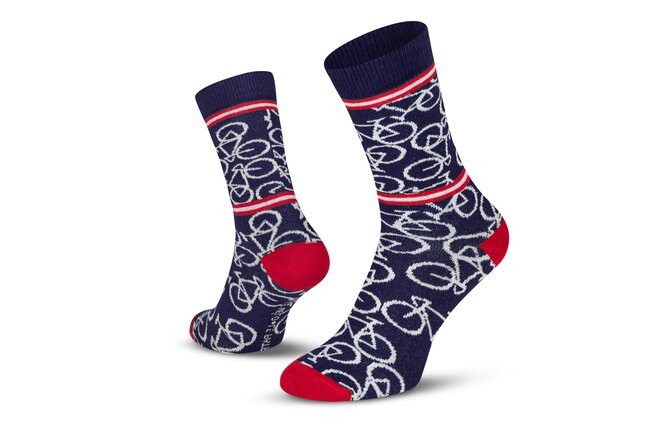Le Patron Bicycle Socks indigo blue 39-42 Le Patron Bicycle Socks indigo blue 39-42