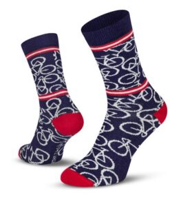 Le Patron Bicycle Socks indigo blue 43-46